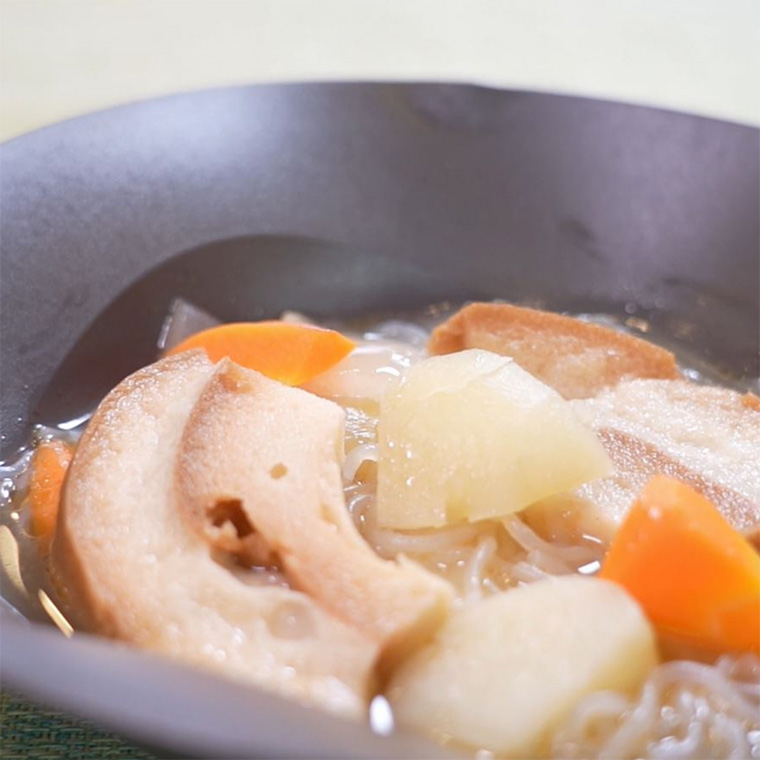 お麩の肉じゃが風 完成イメージ